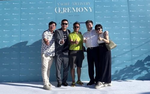 法藍克遊艇首艘 ABSOLUTE Navetta 58 交付　美人魚主題交付典禮盛大吸睛